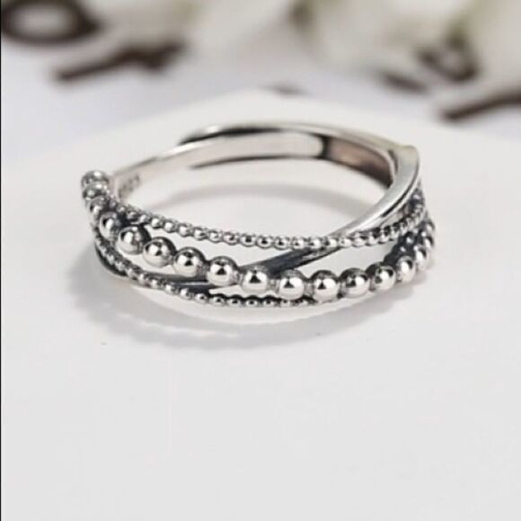 NEW 925 Sterling Silver Stackable Ring - Picture 1 of 7